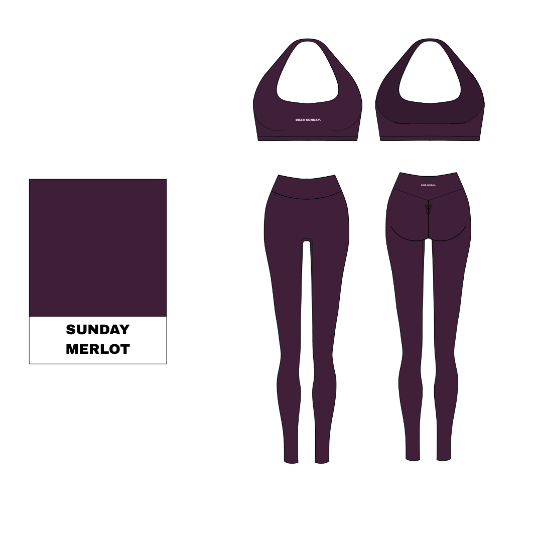 SUNDAY MERLOT LEGGING